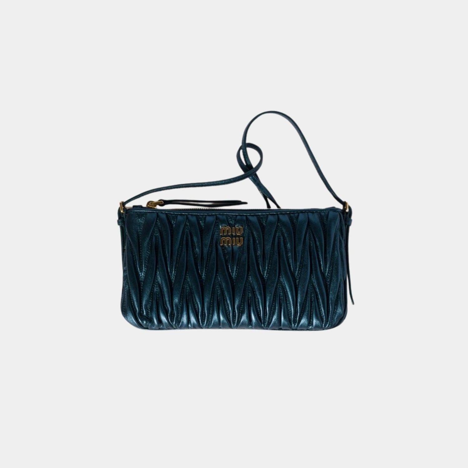 Matelasse Nappa Leather Mini Pouch