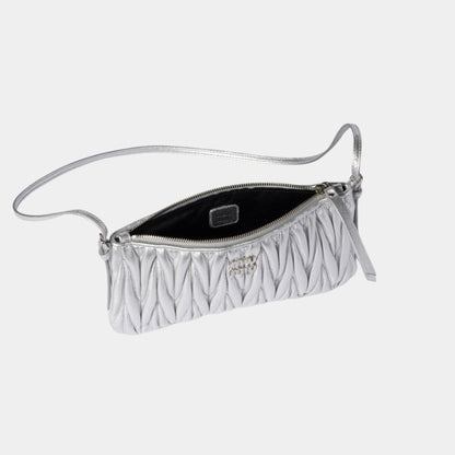 Matelasse Nappa Leather Mini Pouch