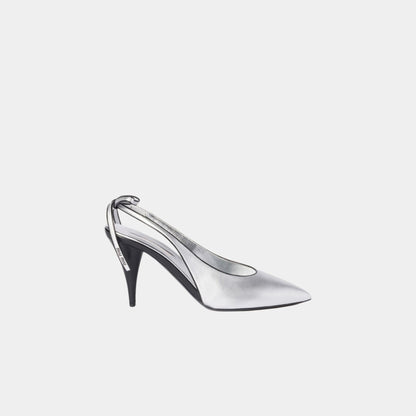 Mordoré Nappa Leather Slingback Pumps
