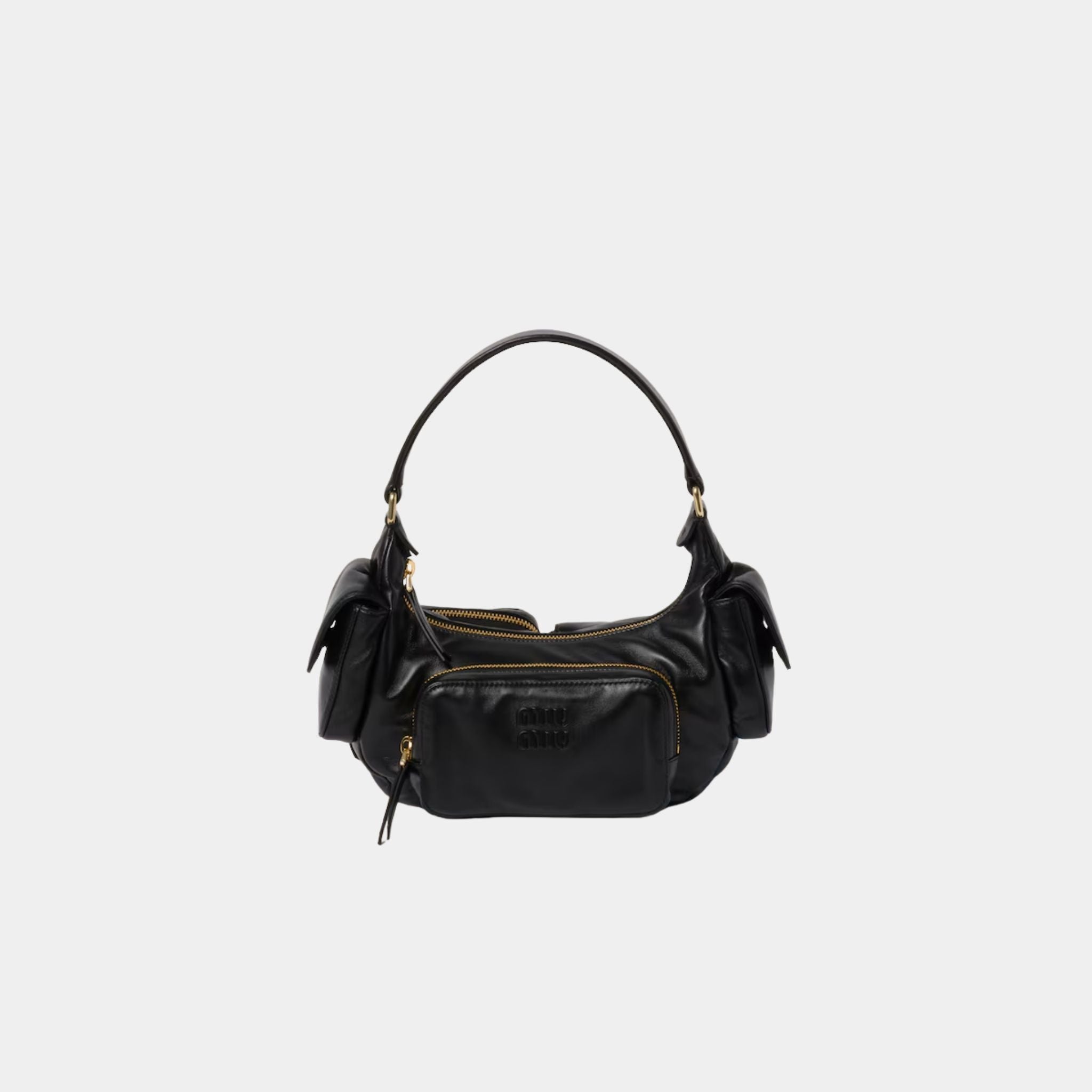 Nappa Leather Pocket Bag