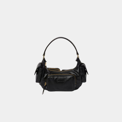 Nappa Leather Pocket Bag