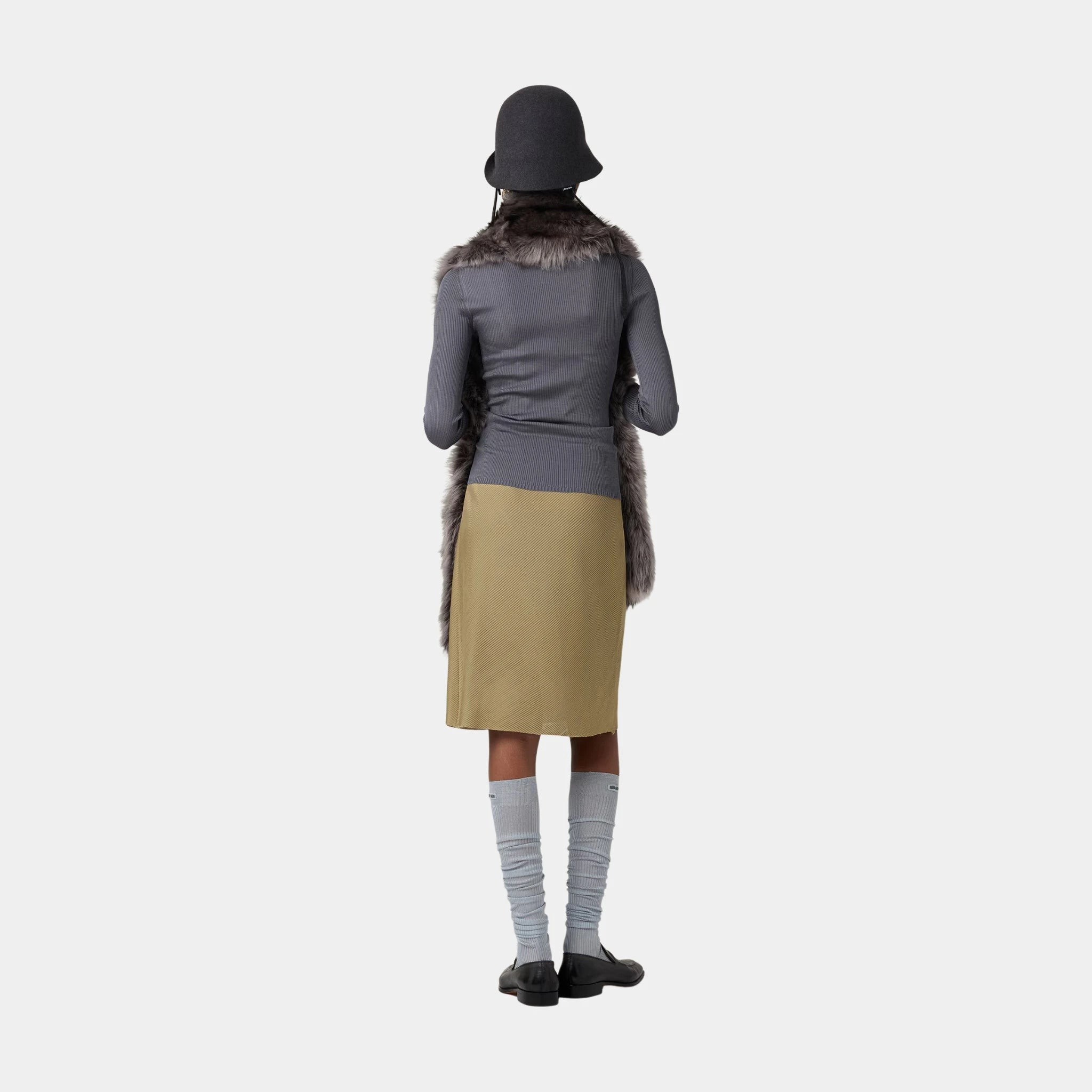 Silk Mid-length Skirts