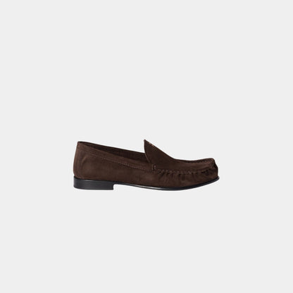 Suede Loafers