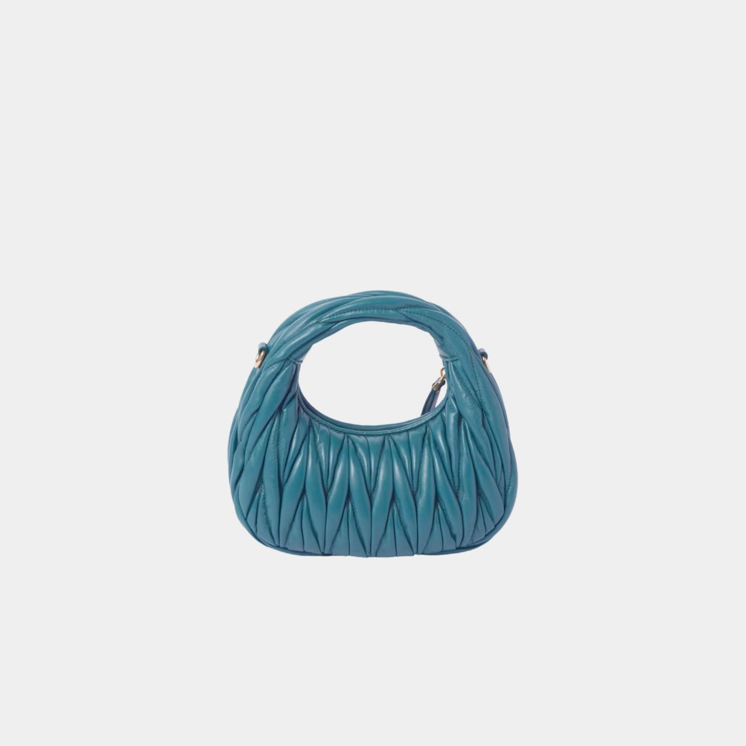 Wander Matelasse Nappa Leather Hobo Mini Bag