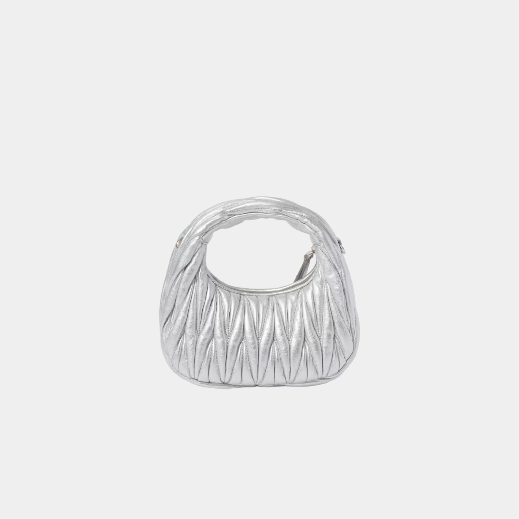 Wander Matelasse Nappa Leather Hobo Mini Bag