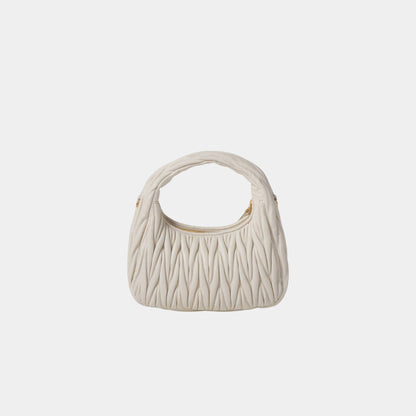 Wander Matelasse Nappa Leather Hobo Small Bag