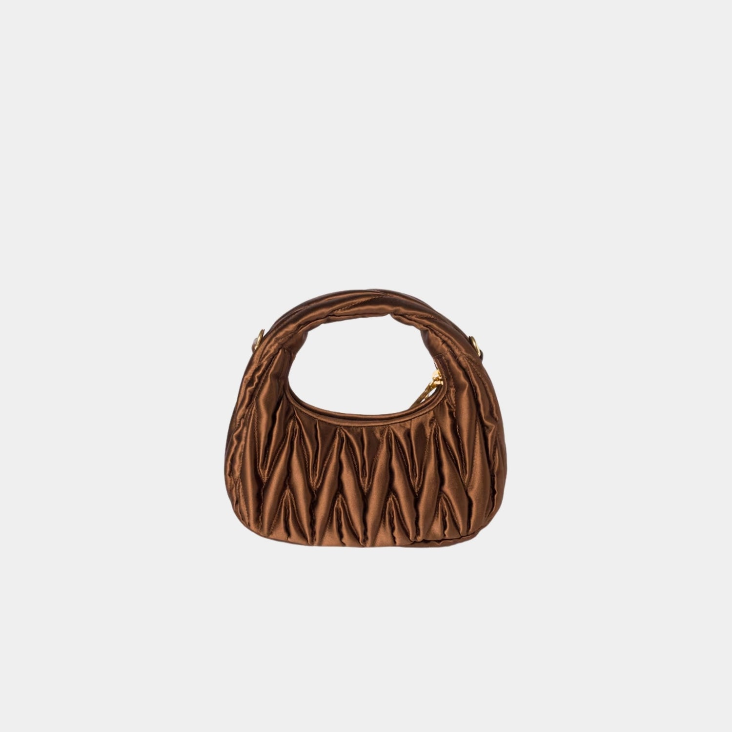 Wander Matelasse Satin Mini Bag