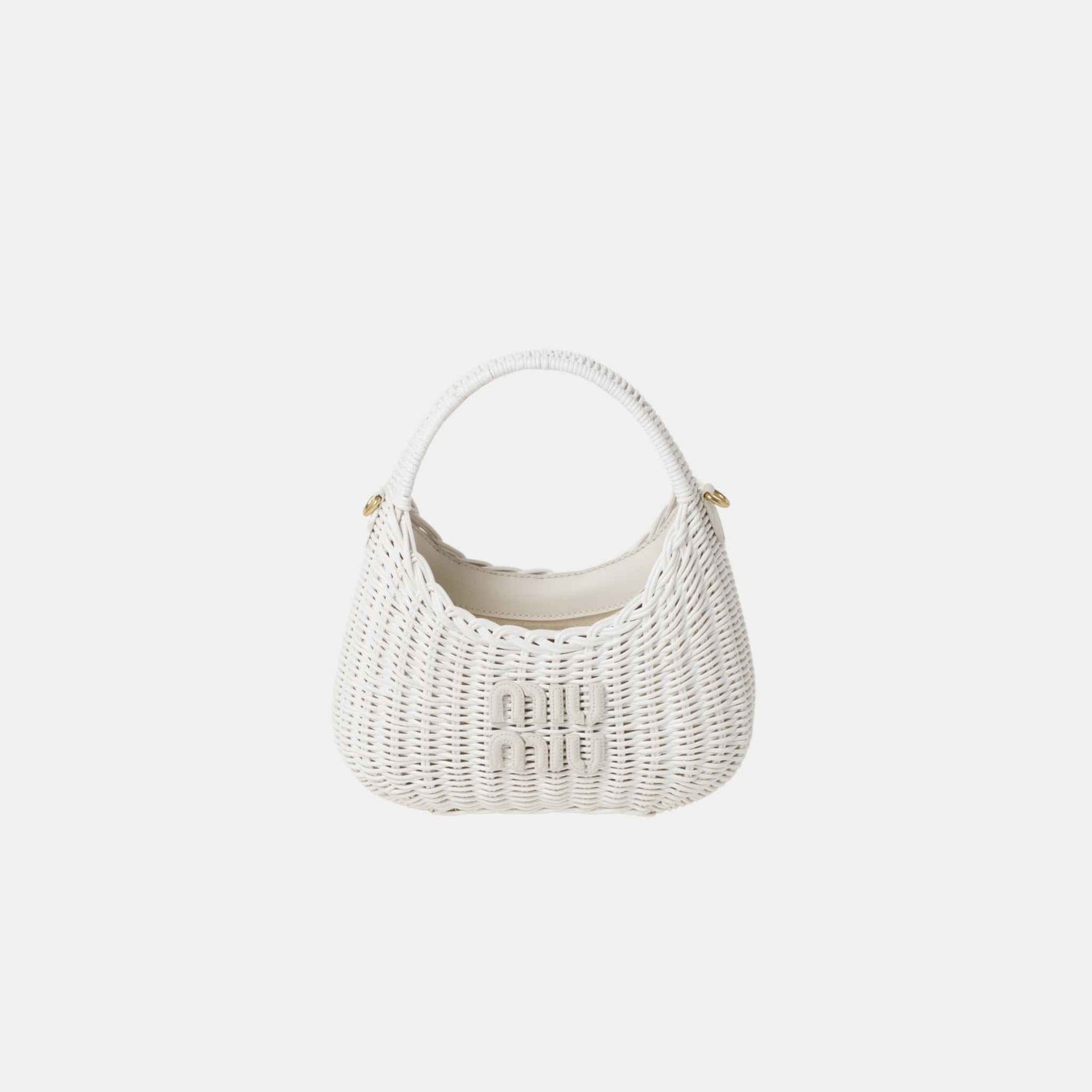 Wander Wicker Hobo Bag
