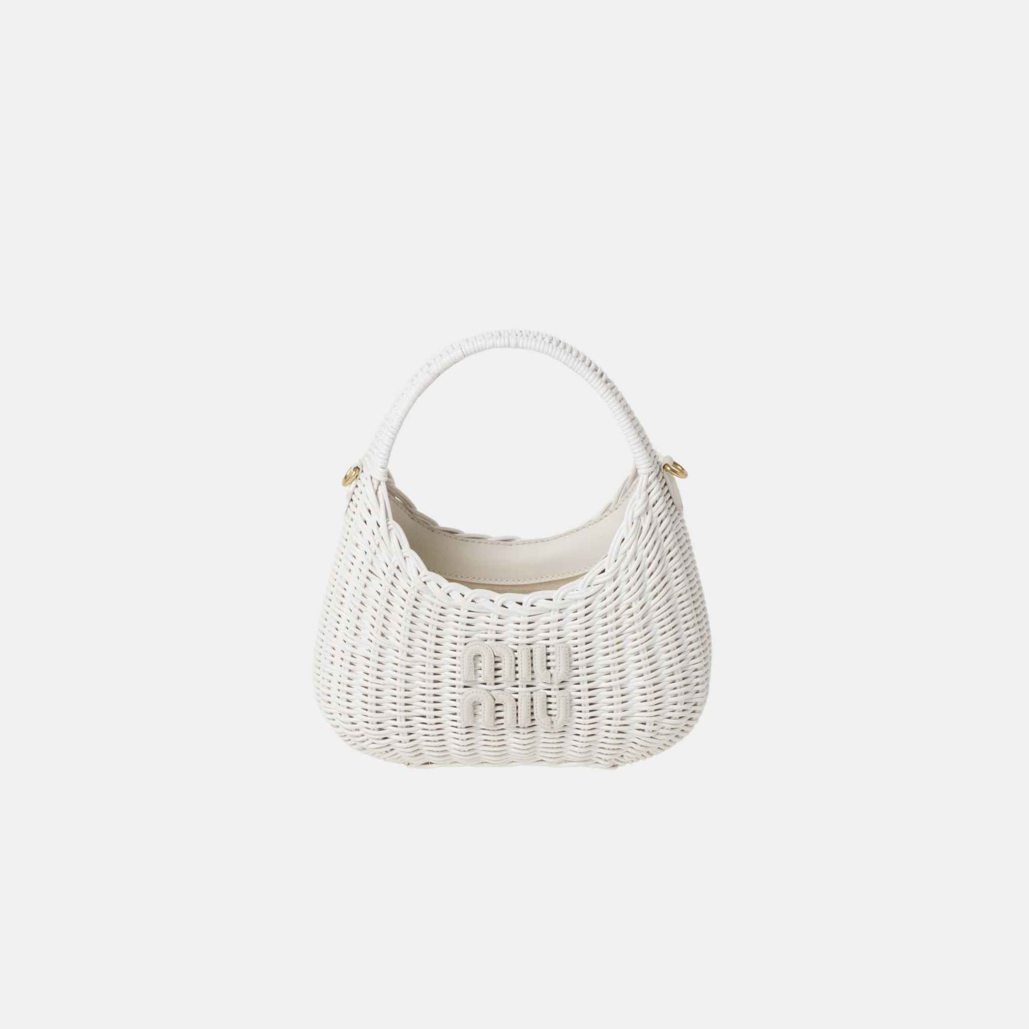 Wander Wicker Hobo Bag