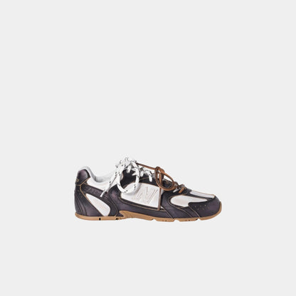 New Balance X Miu Miu 530 SL Deco Calf Leather Sneakers