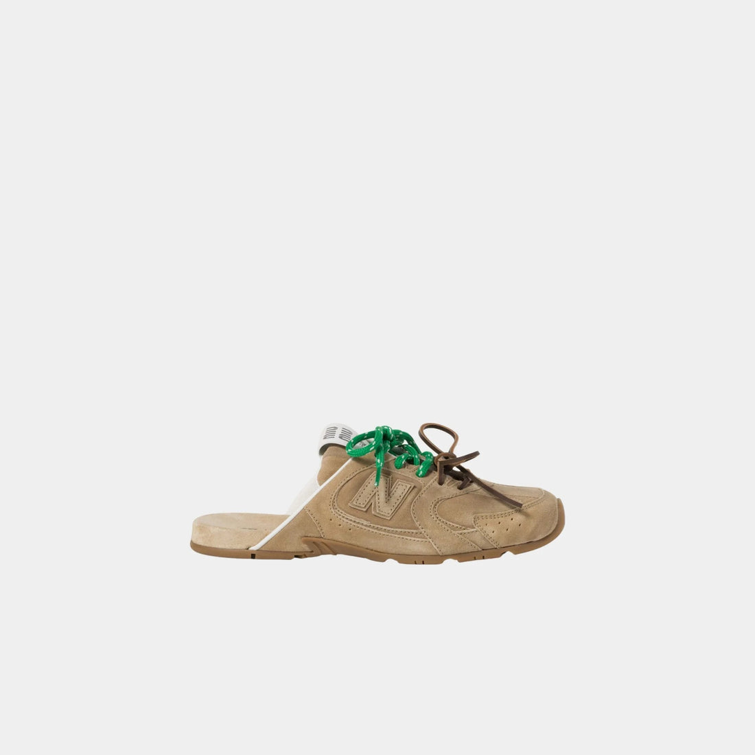 New Balance X Miu Miu 530 SL Faded Suede Mules