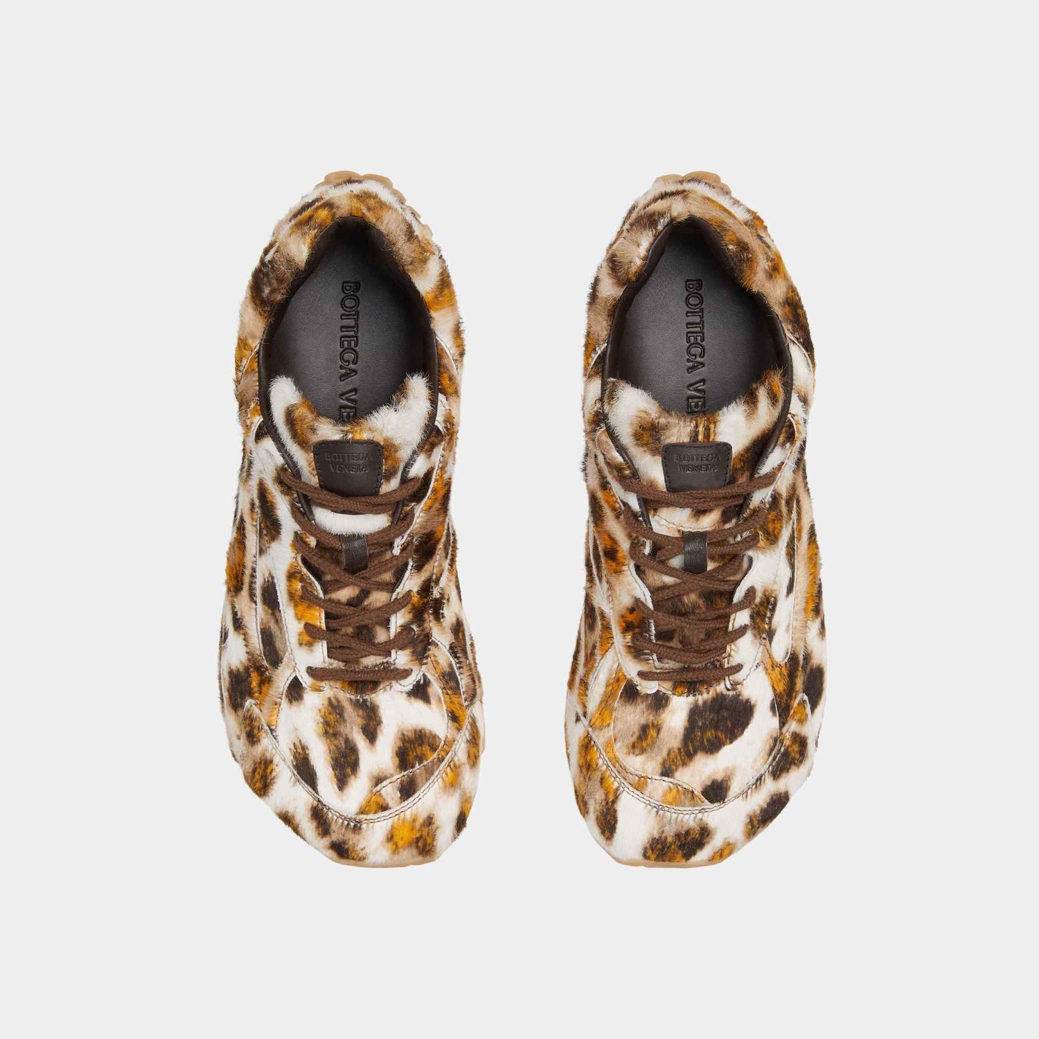 Orbit Runner Sneaker Calf Hair Jaguar Print Men