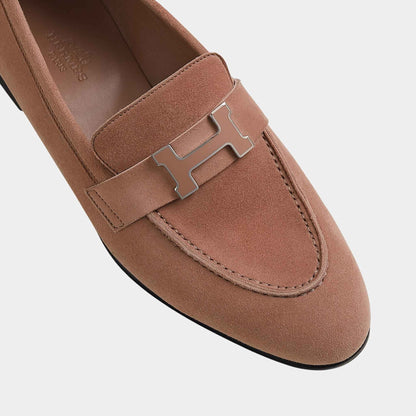 Paris Loafer in Suede Goatskin Women