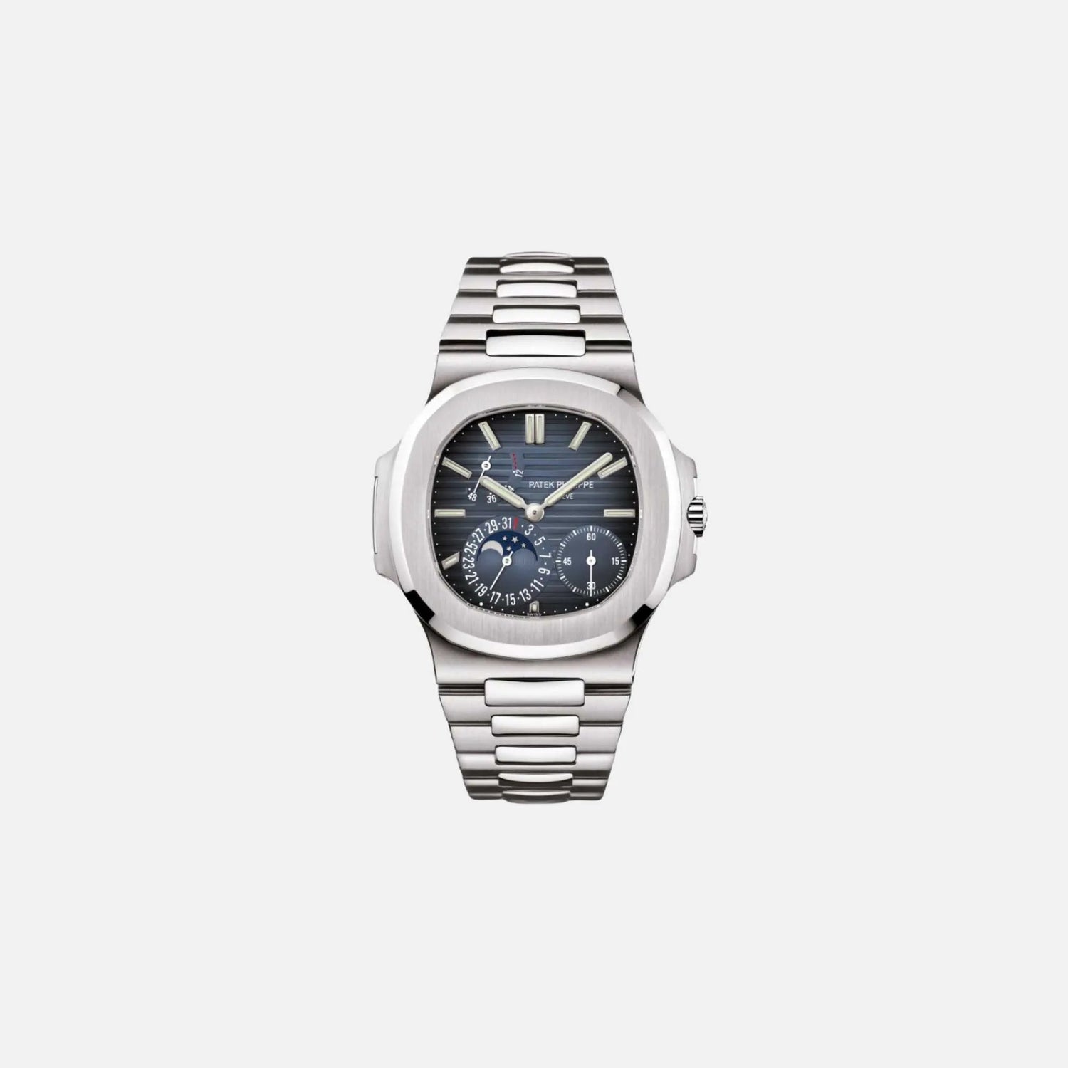Nautilus Automatic Winding Moon Phase 40mm Blue Dial 5712/1A-001