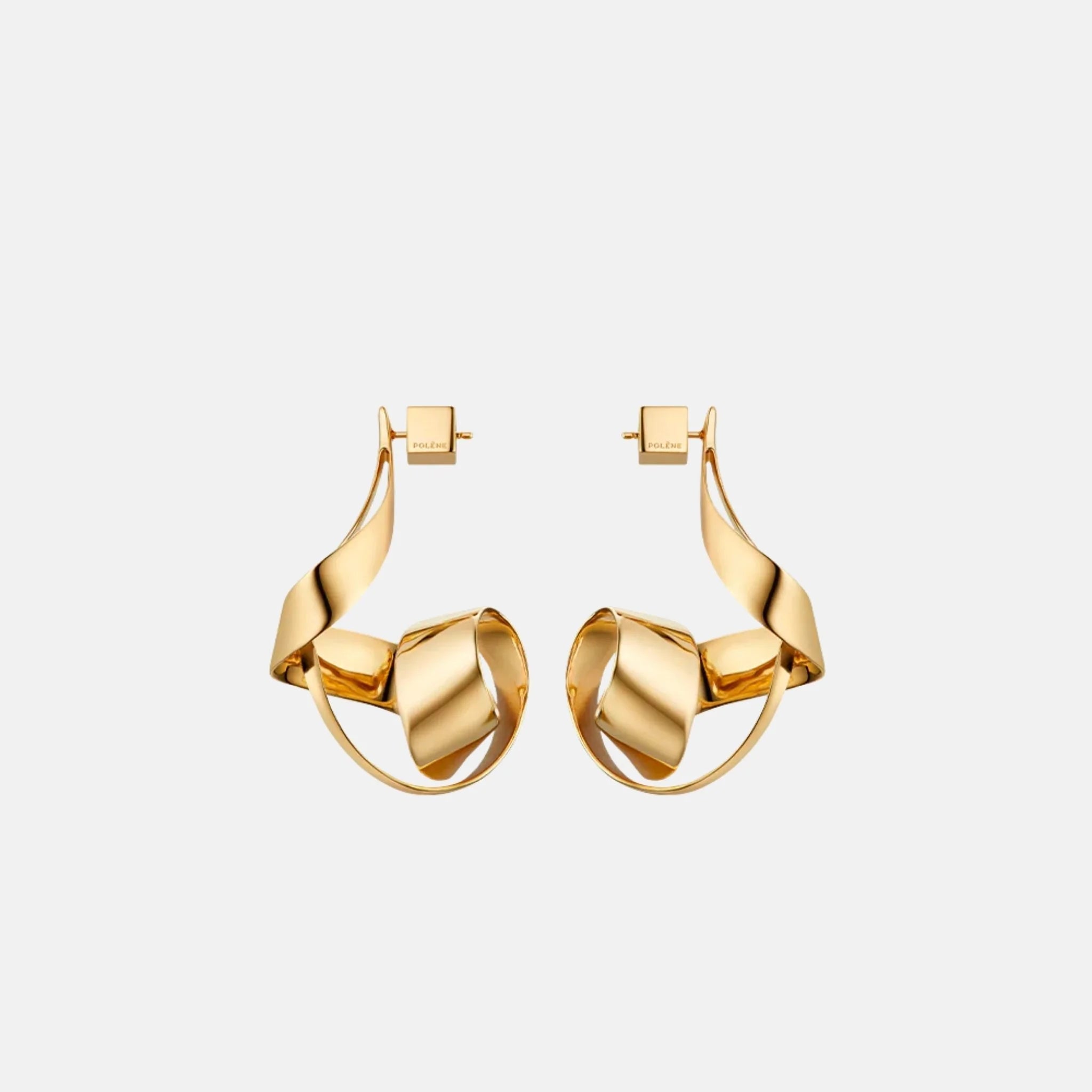 Eole Spiral Earrings Gilded Edition