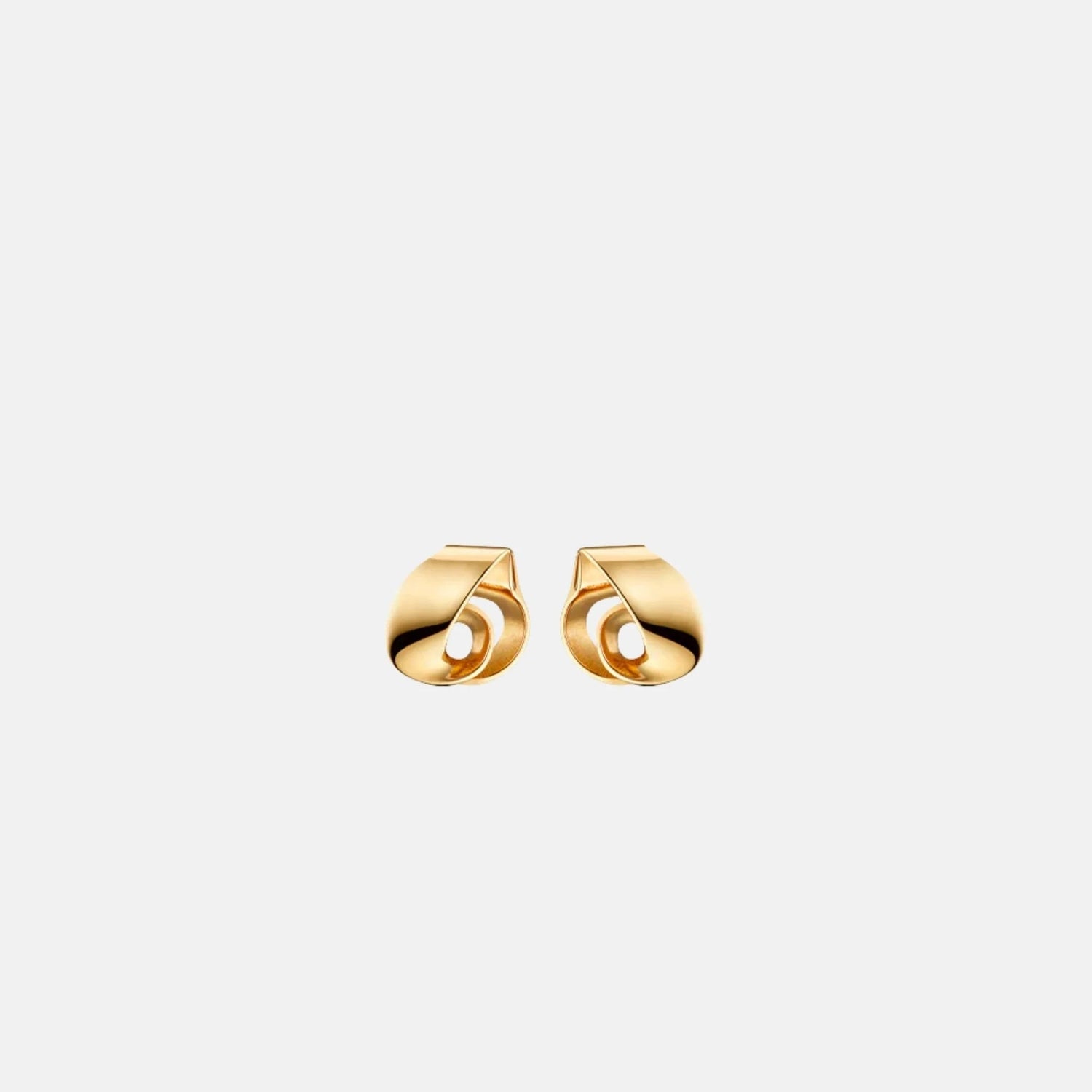 Eole Stud Earrings 24 Carat Gold Gilded Edition