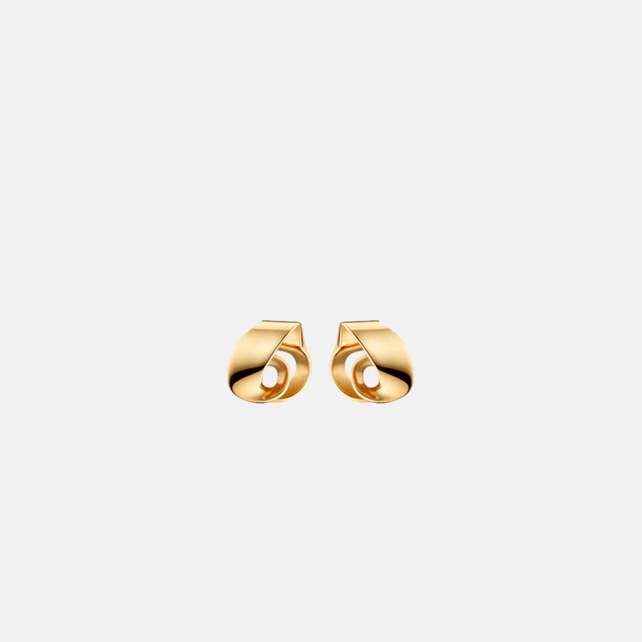 Eole Stud Earrings 24 Carat Gold Gilded Edition