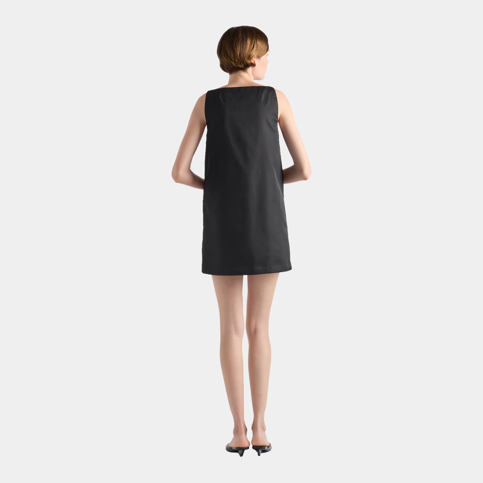 A-line Sleeveless Re-Nylon Dress