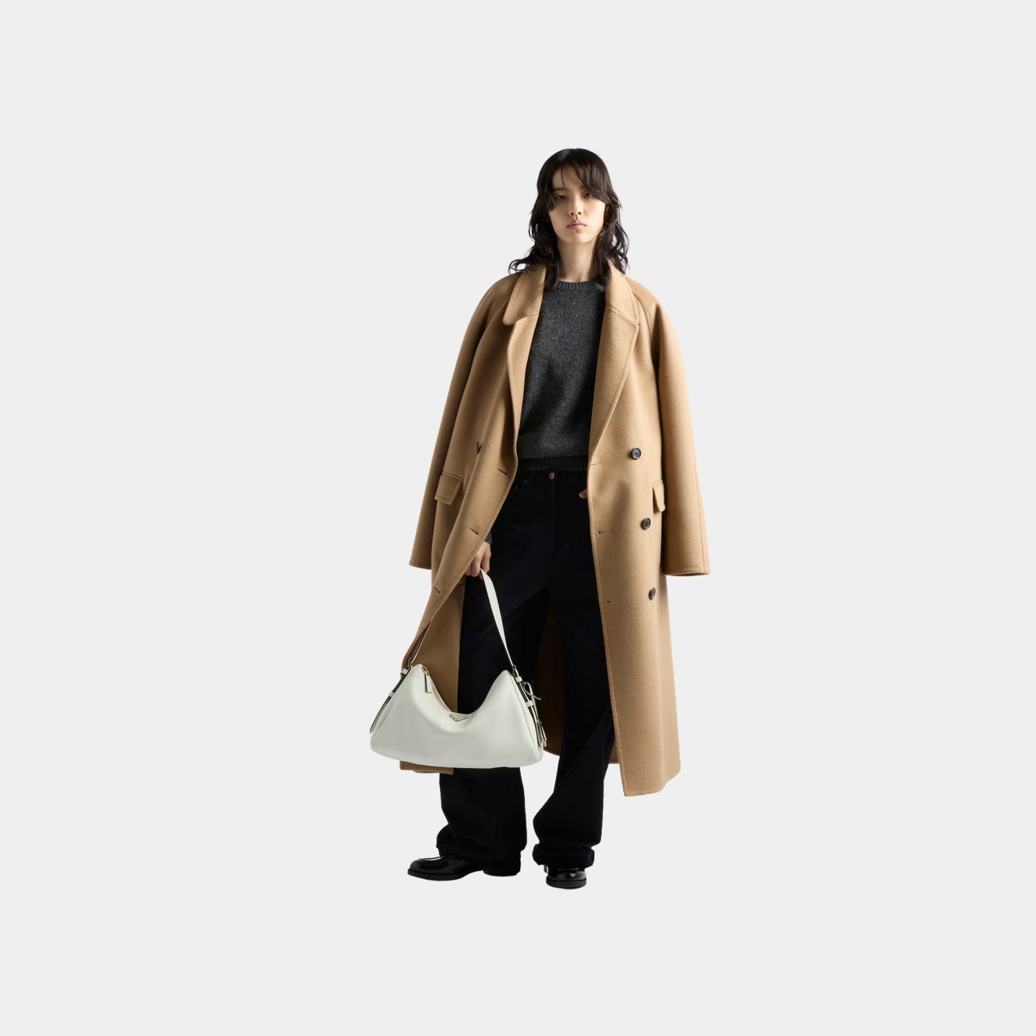 Aimee Large Leather Shoulder Bag
