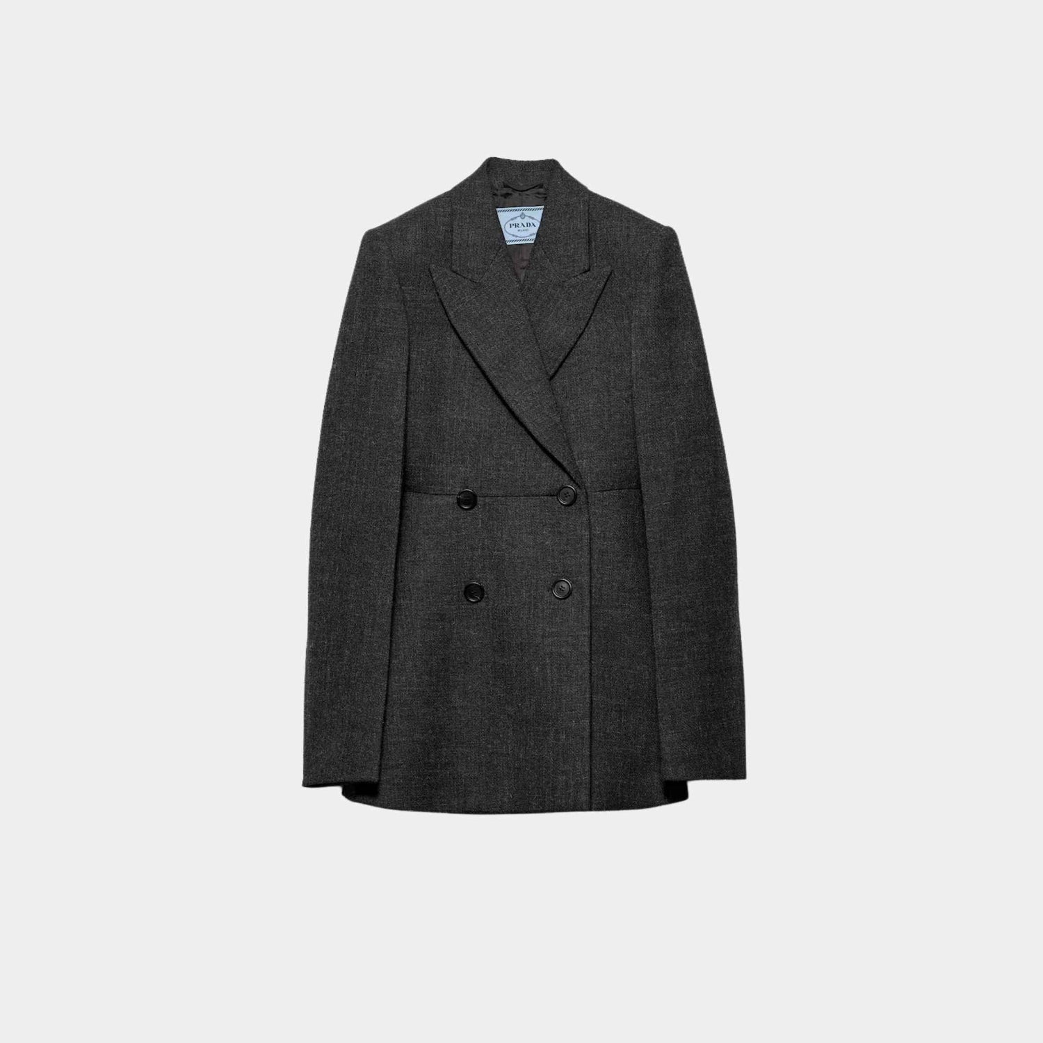 Double-breasted Vintage-look Rush Stitch Jacket