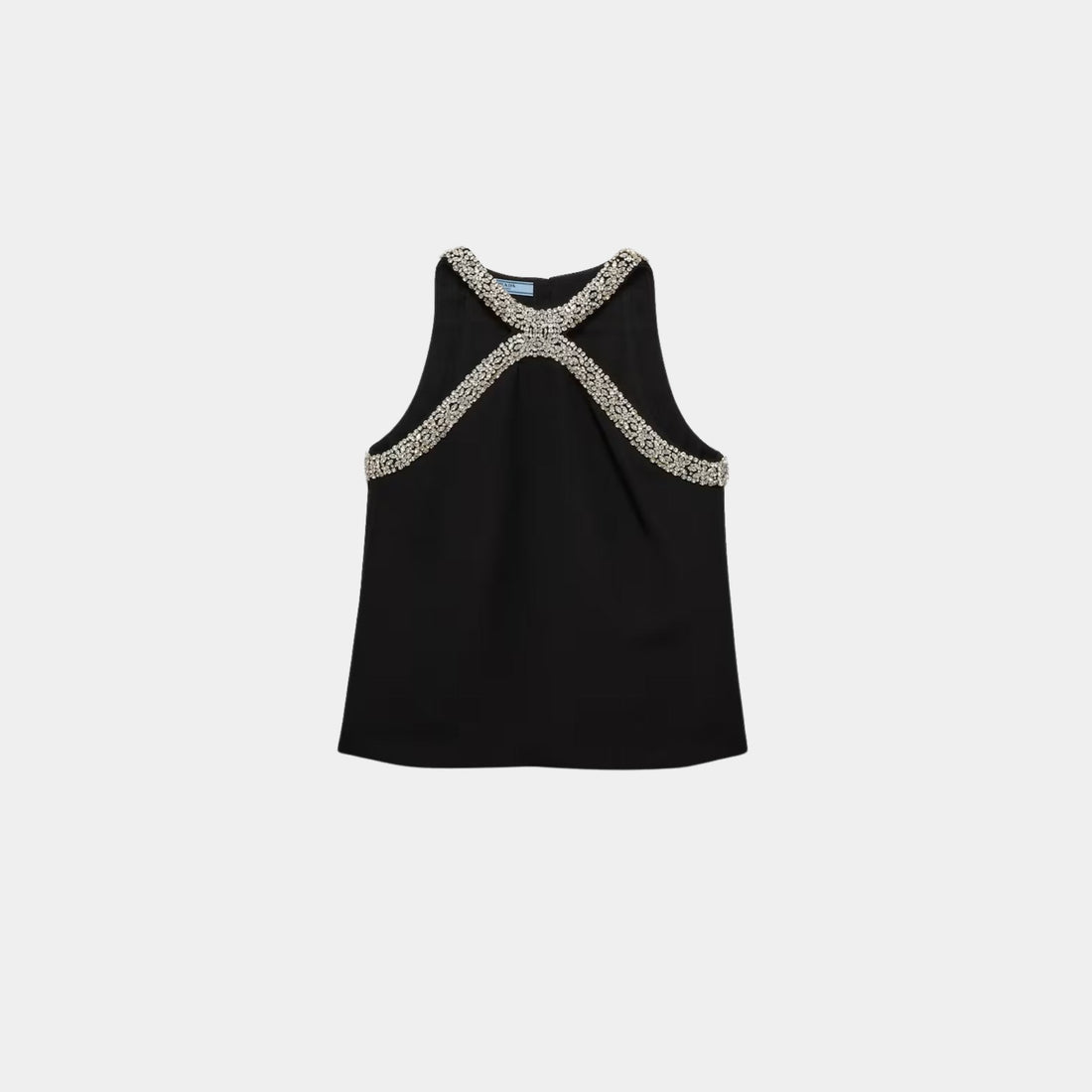 Embroidered Cady Top Embroidered Design