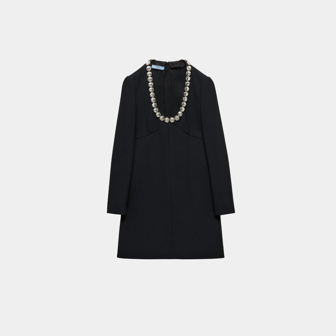 Embroidered Sablè Compact Mini Dress