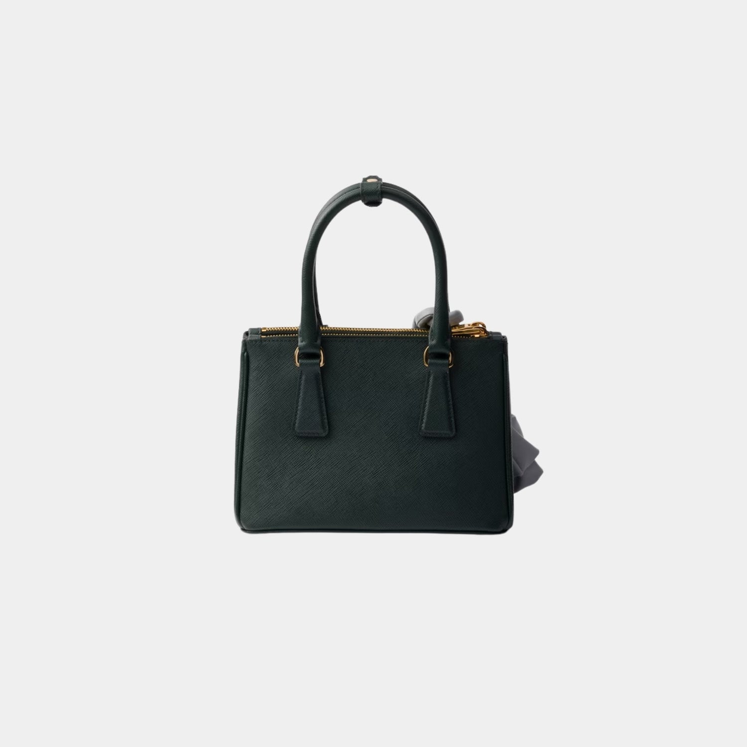 Galleria Saffiano Leather Mini Bag With Nappa Leather Flowers