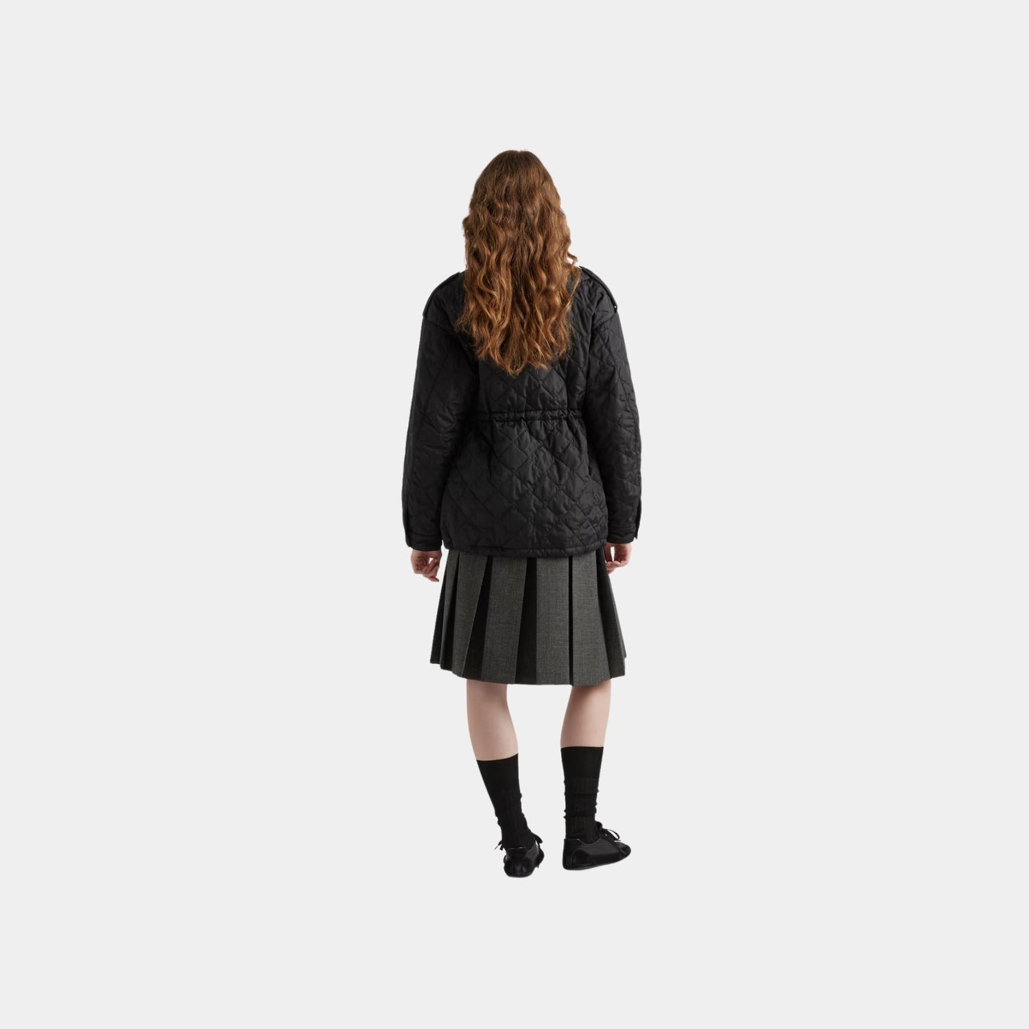 Lightweight Quilted Re-Nylon Blouson Jacket