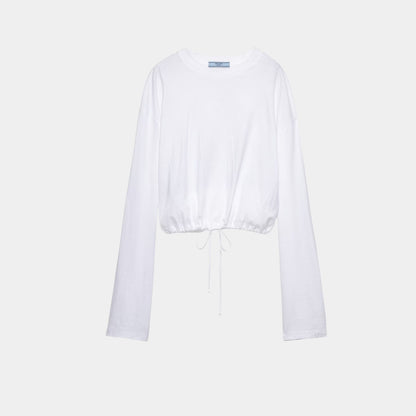 Long-sleeved Jersey T-shirt