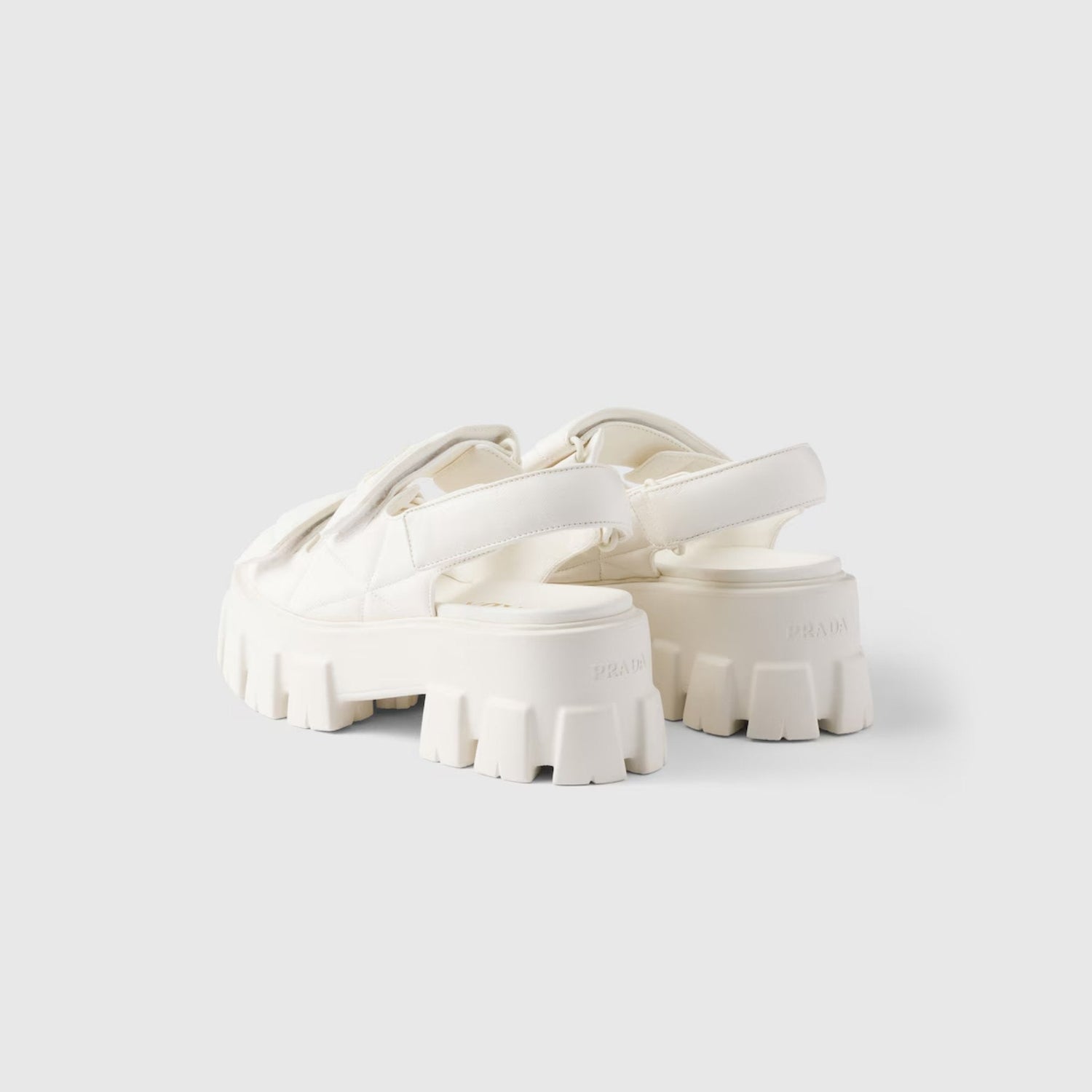 Monolith Nappa Lambskin Leather Sandals
