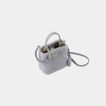 Panier Shearling Mini Bag