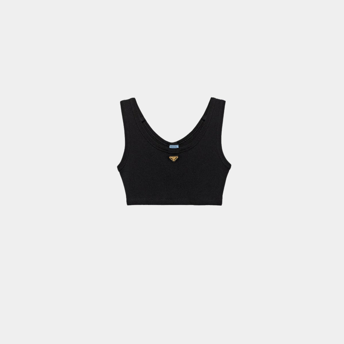 Ribbed Jersey Tank Top