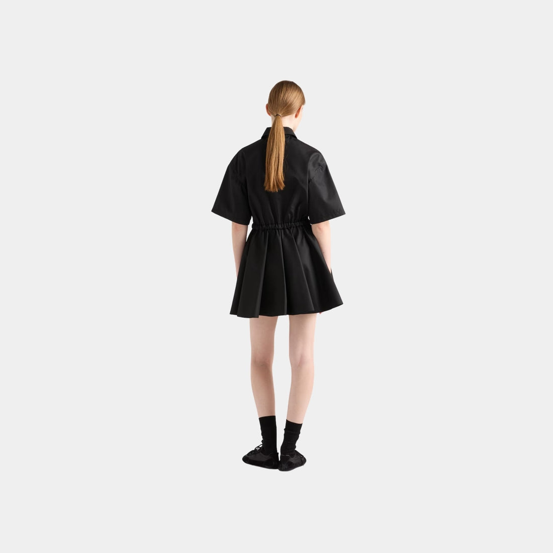 Short Sleeved Re-Nylon Dress