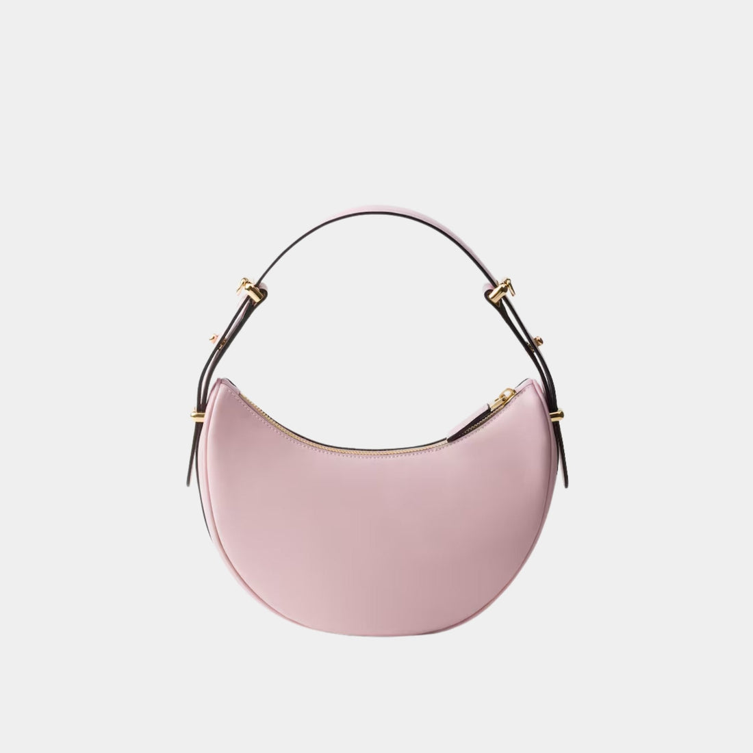 Small Arque Leather Shoulder Bag