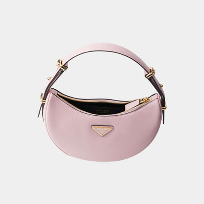 Small Arque Leather Shoulder Bag