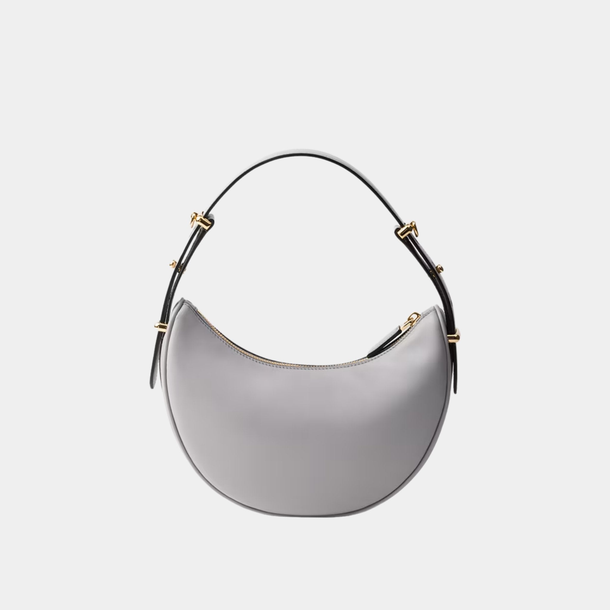 Small Arque Leather Shoulder Bag