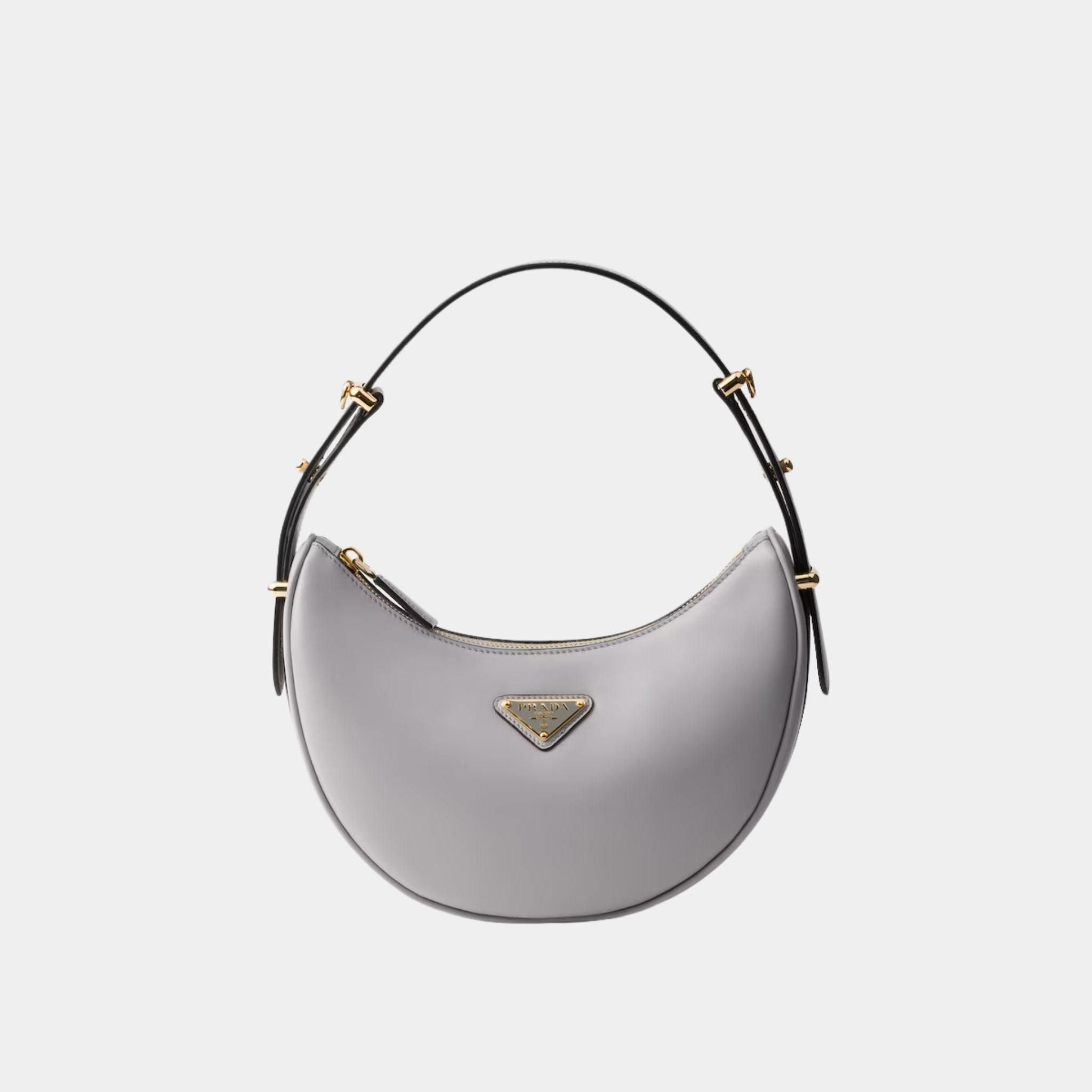 Small Arque Leather Shoulder Bag