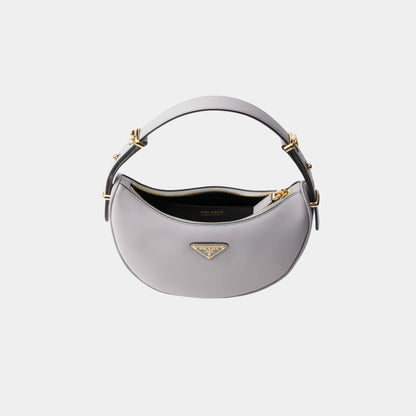 Small Arque Leather Shoulder Bag