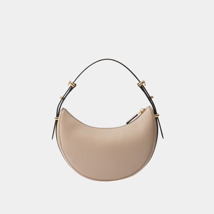 Small Arque Leather Shoulder Bag