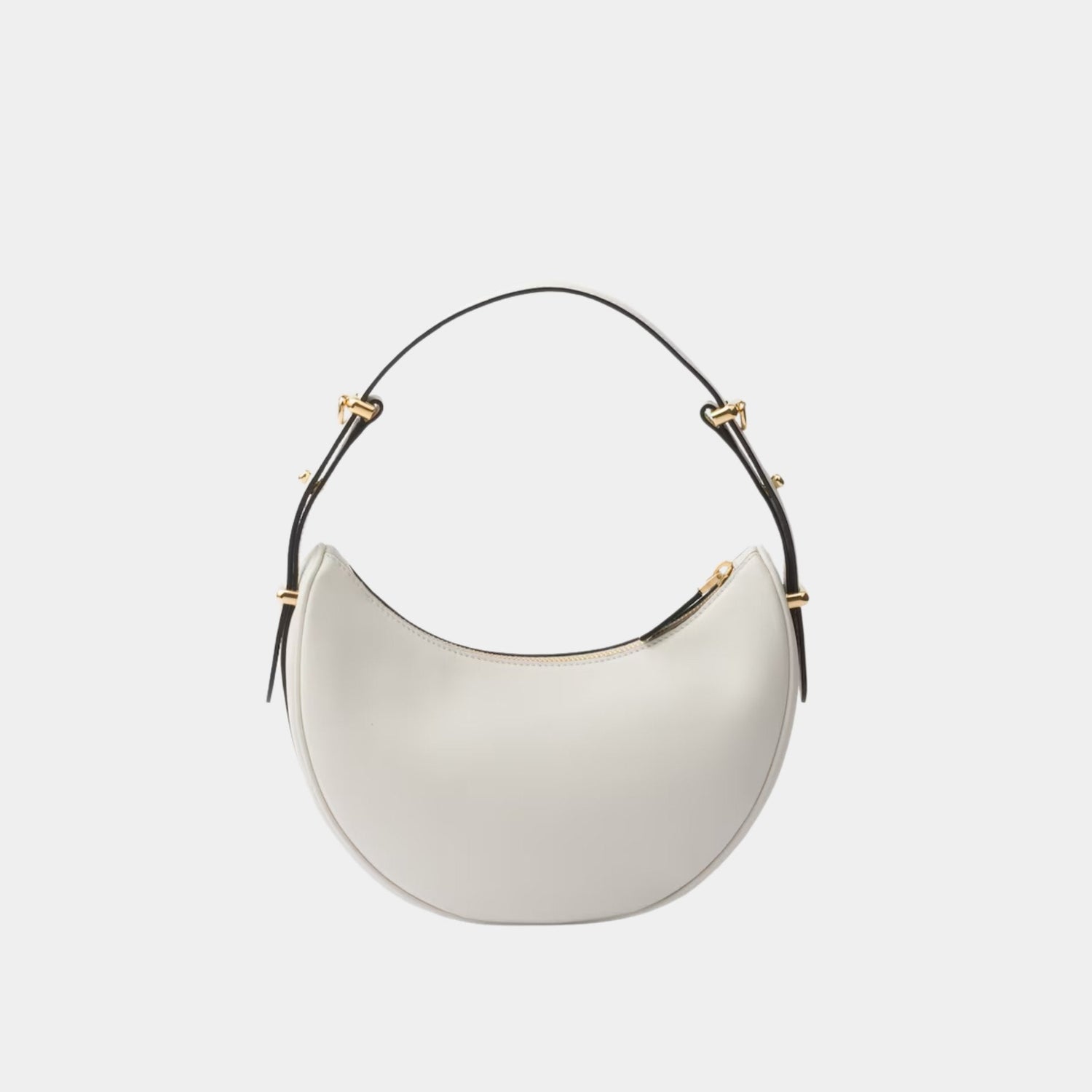 Small Arque Leather Shoulder Bag