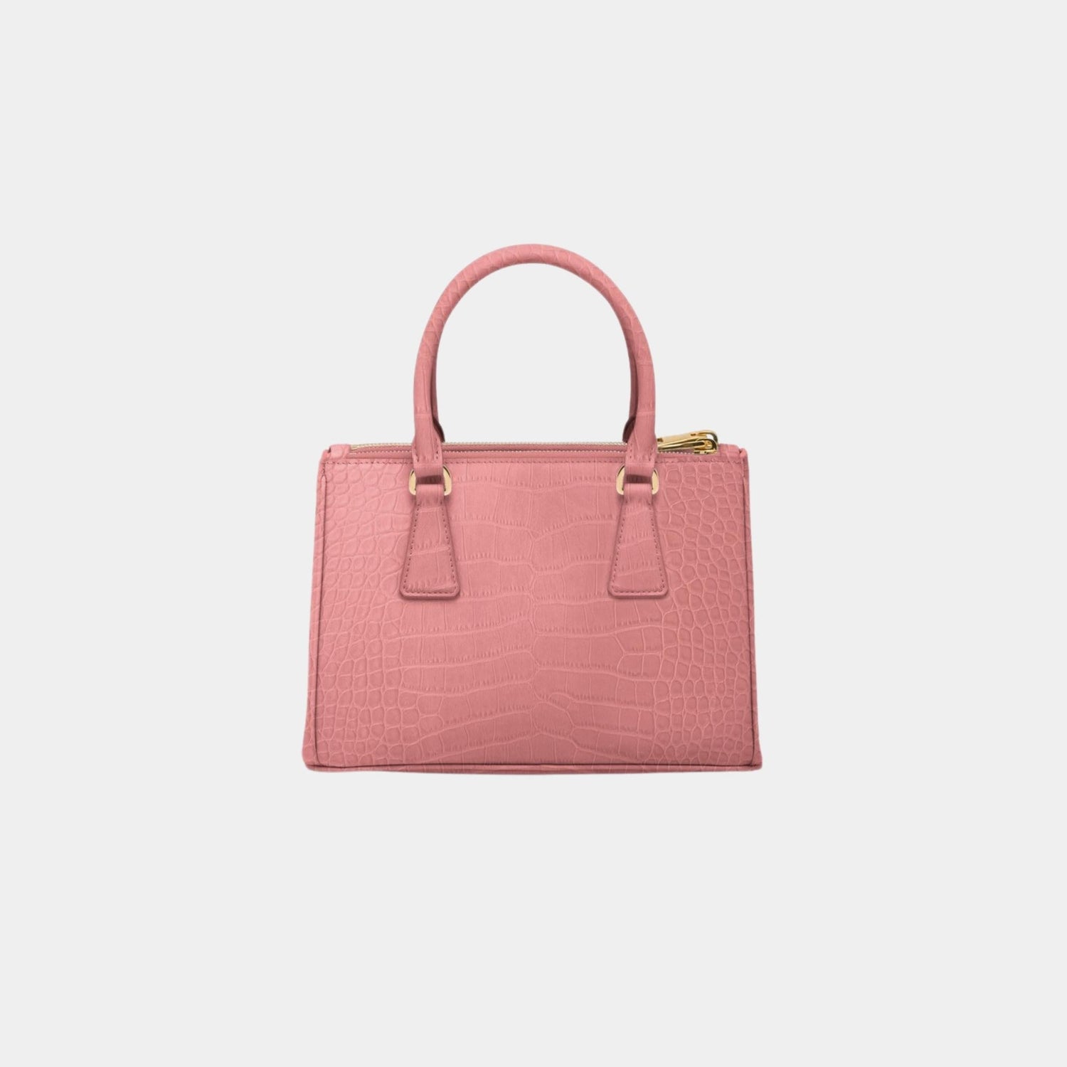 Small Galleria Crocodile Leather Bag