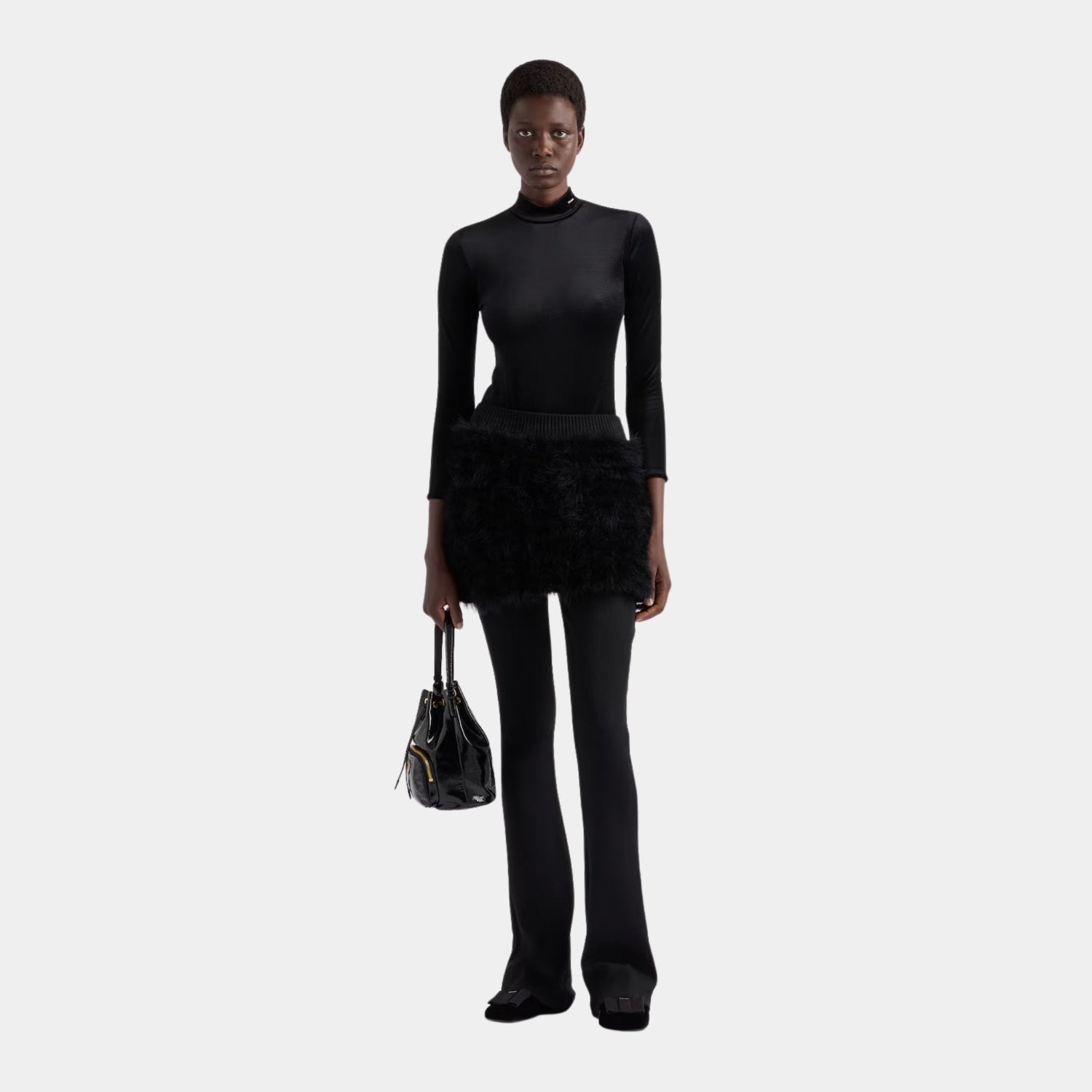 Velvet Jersey Bodysuit