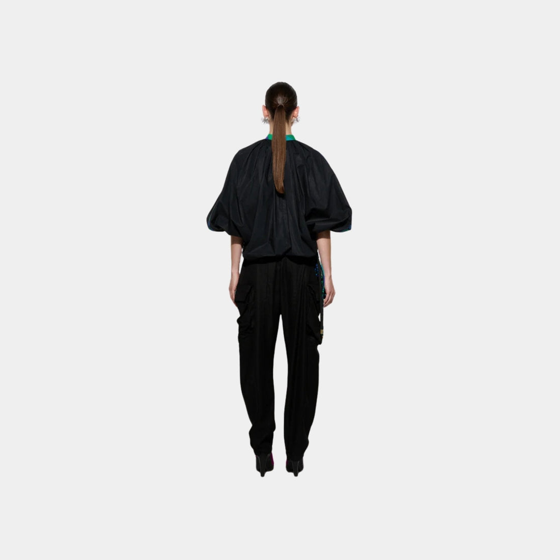 Cargo Cotton Balloon Fit Pants