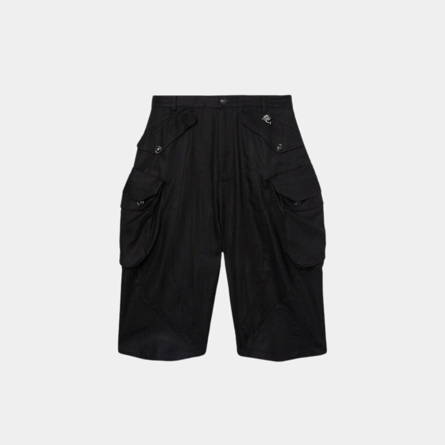 Cargo Knee-Length Viscose Pants
