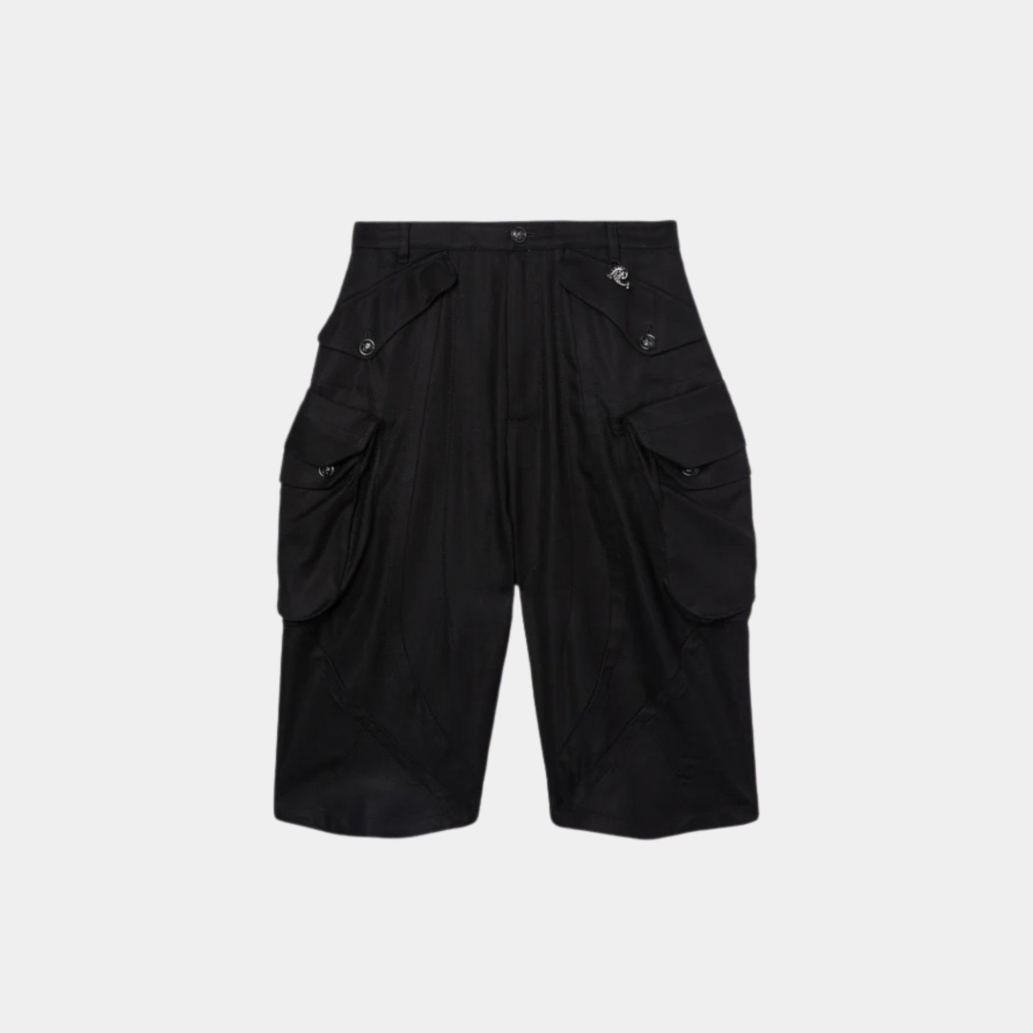 Cargo Knee-Length Viscose Pants