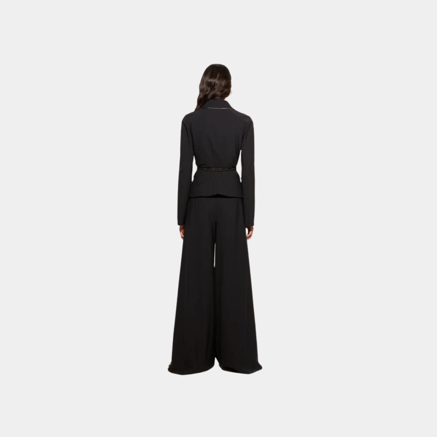 Palazzo Pants With Printed Details