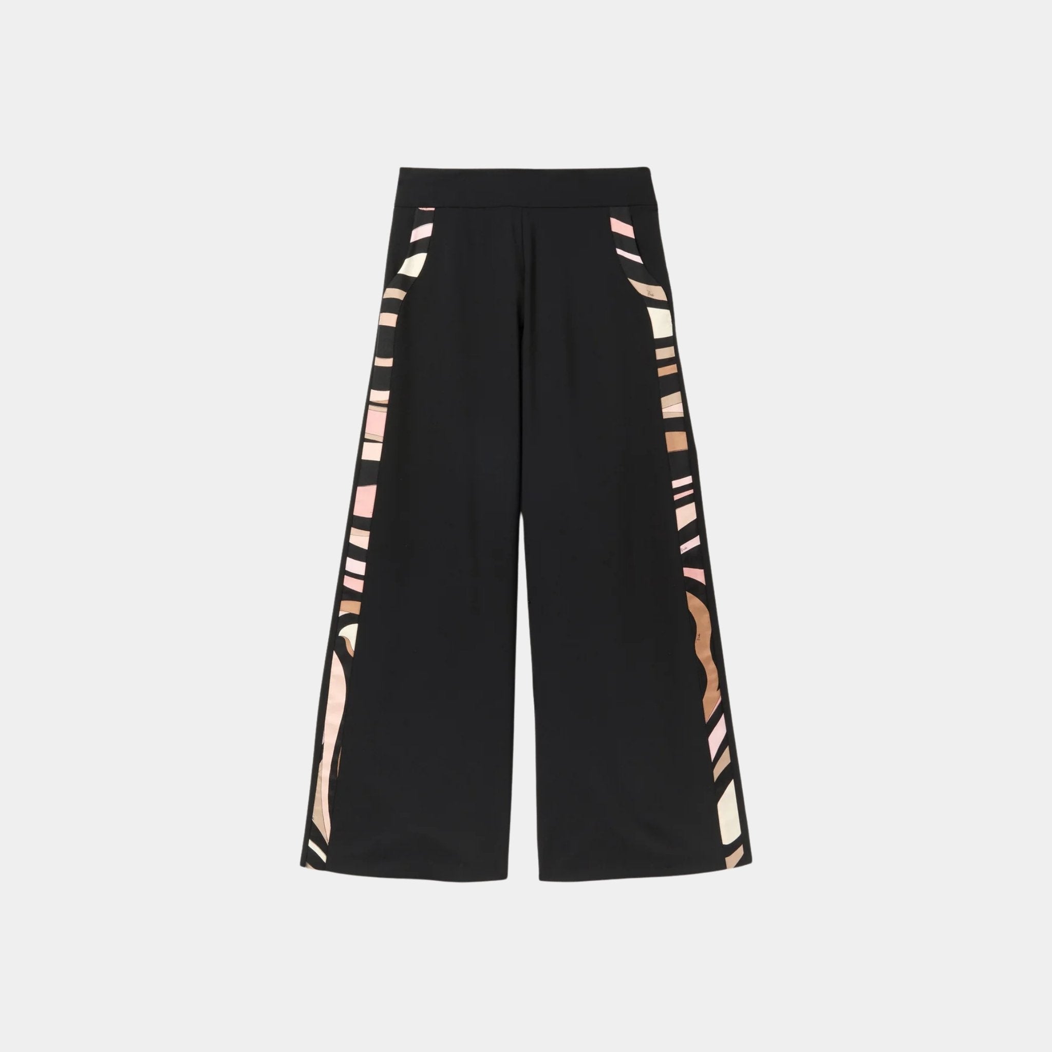 Palazzo Pants With Printed Details