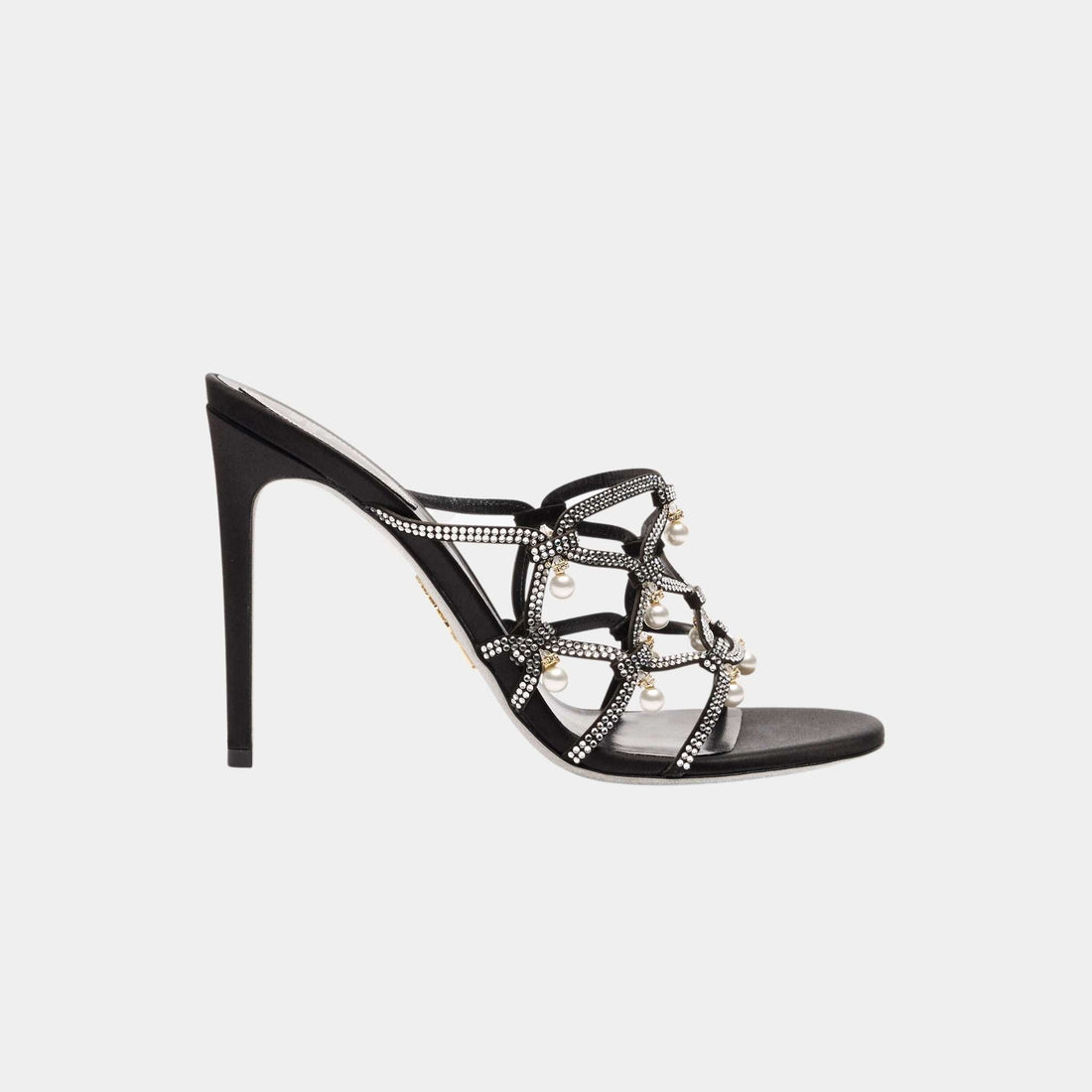 Esmeralda Black Slider Sandal 105