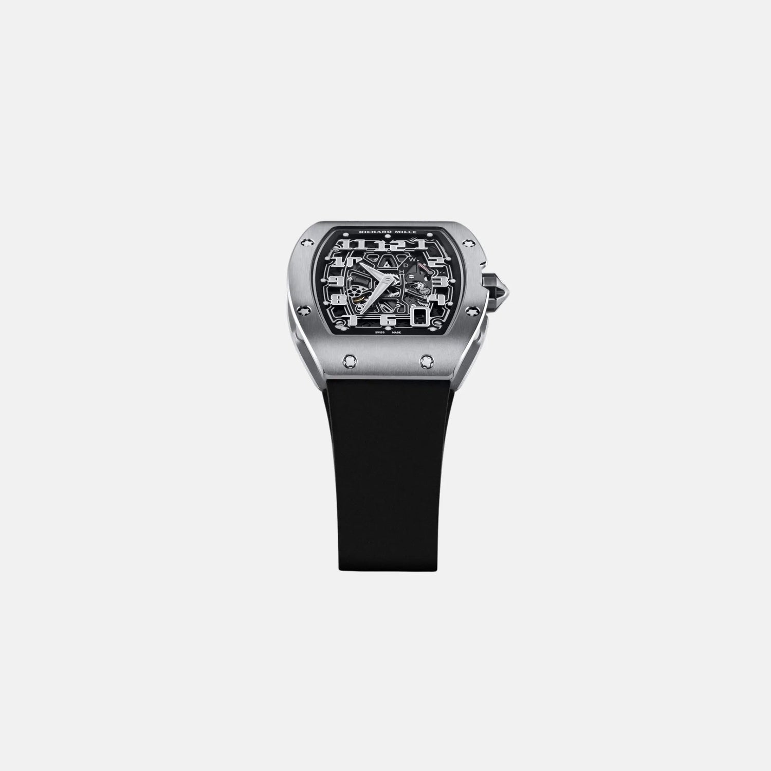 RM67-01 TI Extra Flat Automatic Black Dial
