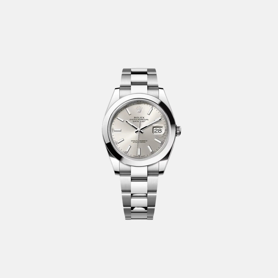 Datejust 41 126300 SIO Silver Dial Oyster Bracelet